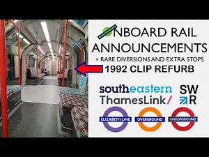 Rail Announcement Compilation - On Board Announcements - With RARE MOVES, NEW TRAINS and EXTRA STOPS
