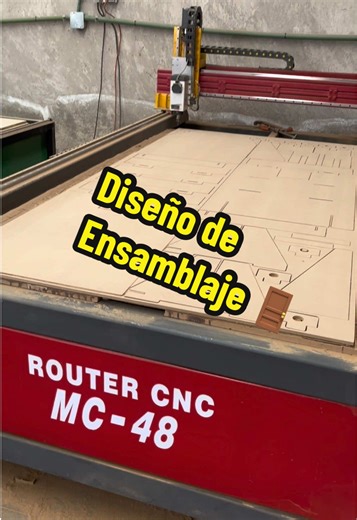 💡 Tip de corte para un ensamblaje fácil 👍 🦾 SOMOS FABRICANTES , contáctanos al 2211209879 📲 #cortecnc #cnc #mdf #aspire #cncrouter