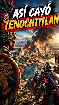 LA CAÍDA DE TENOCHTITLAN: UNA HISTORIA QUE CAMBIÓ MÉXICO🏛️⚔️