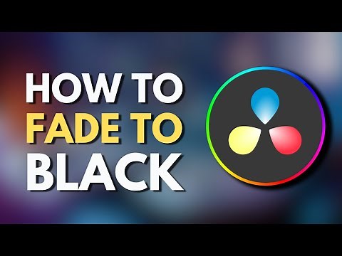 How To Fade to Black in Davinci Resolve 18 | Fade Transition | Tutorial