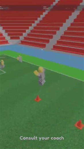 Practising no shift lock ( nero nr1 ) #touchfooty #roblox