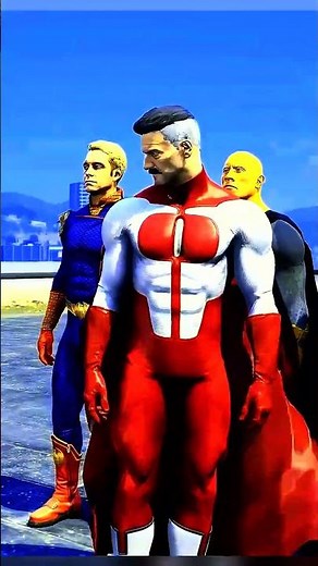 Giant Maestro Hulk Obliterates Homelander & Omni-Man in GTA 5! #TheBoys #GTA5Mods