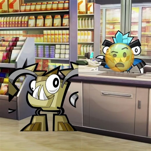 Mixels || Hoogi Goes The Grocery store #mixels #legomixels #capcut
