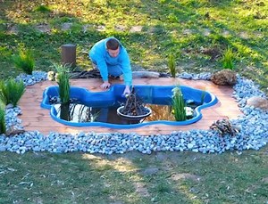 190K views · 387 reactions | DIY Oasis! Easy to repeat backyard pond idea! | Wood Mood | Facebook