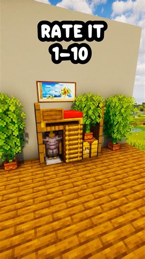 Minecraft Loft Bed 🛏️