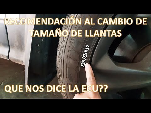 Changing tire size - Good or bad??? - What does the ECU say?? Let's find out