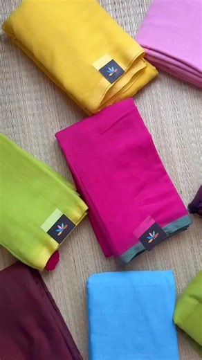 Feather Light Plain Mul Cotton Sarees | Shop on www.fabk.in | Whatsapp : 7338872202 #fabksarees