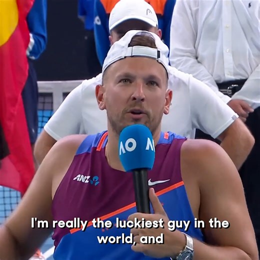 "I'm really the luckiest guy in the world." Dylan Alcott, what a ride. Best wishes for your next chapter 🇦🇺 🙌 #AusOpen • #AO2022 | Australian Open