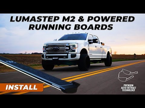 Lumastep M2 Powered Light Up Running Board Installation Guide | 2017-2022 Ford F250 F350 Superduty