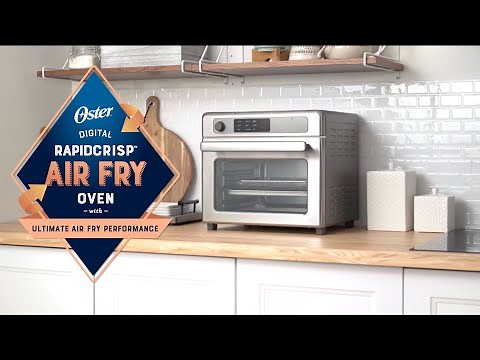 Oster Digital Air Fryer 12 Function Oven with RapidCrisp