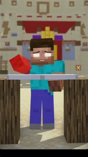 Help Herobrine Break Bedrock #minecraft#anime#shorts#trending