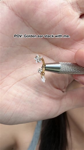 Stella Horseshoe Rings for Effortless Ear Stacking