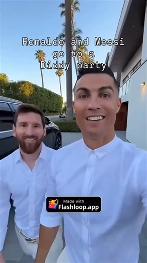 ROHAZ on Instagram: "Ronaldo and Messi go to a Diddy party🔥 #ronaldo #messi #funny #flashvam"