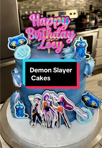 POV: everyone suddenly wants a Demon Slayer cake 🔥⚔️ These are #3 and #4 and honestly… I’m not mad about it.” #demonslayercake #animecake #customcakes