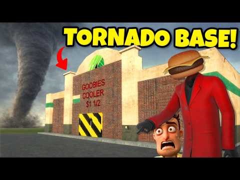 We Built a Survival Base to Withstand an EF5 Tornado in GMod!