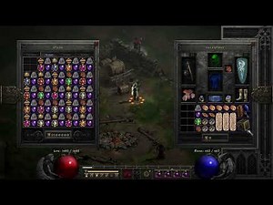 Diablo 2 Resurrected - Crafting 50 Terror Zone Amulets!!!