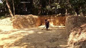 [ Full Video ] 30 Days Building A Modern Underground Hut With A Grass Roof And A Swimming Pool