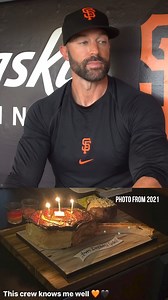 18K views · 242 reactions | Two years in a row, Gabe Kapler received a steak cake for his birthday. 數 Two years in a row, he declined to dig in. | KNBR | Facebook