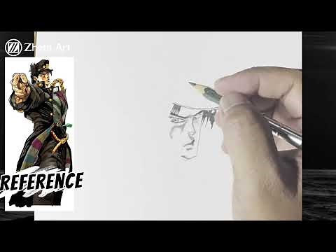 How to Draw JoJo’s Bizarre Adventure | Step-by-Step Anime Drawing Tutorial