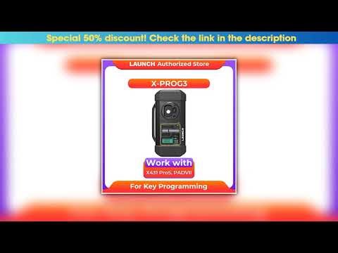 Exclusive LAUNCH X431 X-PROG 3 Car Key Programmer Obd2 Scanner XPROG3 Immobilizer Smart Keys Remote