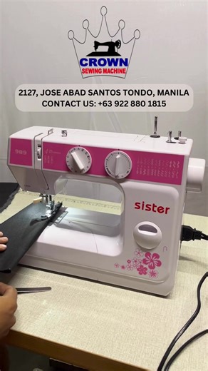 24 stitches portable household sewing machine — bulk and single orders available‼️ CONTACT US: 63 922 880 1815 📍2127, JOSE ABAD SANTOS AVENUE, TONDO, MANILA Follow us on Facebook🤳: https://www.facebook.com/share/12JzLyjxEmp/?mibextid=wwXIfr #fyp #foryoupage #foryou #sewing #sewingtiktok #sewingforyoupage #sewingmachine #fyppppppppppppppppppppppp