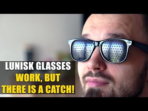 Lunisk Correction Pinhole Glasses Review - Do They Actually Work? And How?