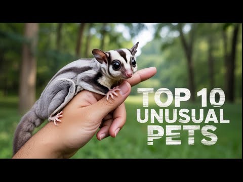 Top 10 Surprising Animals You Can Own In 2025 #ExoticPets #RareAnimals