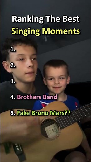 Ranking The Best Singing Moments!