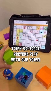 ✨DAY 3 of our AAC AWARENESS SLP Social Media Takeover✨ Featuring @earlybird_speech 🌅 🎃 Practice makes participation! We model AAC without expectation to build comfort, confidence, and connection - long before the “big event.” Modeling without expectation keeps communication joyful and low-pressure, so the focus stays on exposure, not performance. By practicing language in calm, low-stress environments, kids get the chance to explore, play, and prepare - so when they’re out in the community, th