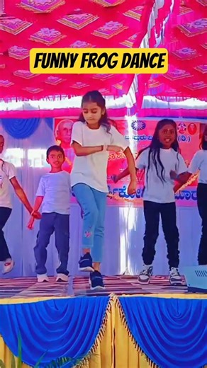 funny frog dance performance by cute 2nd std students 2025-26 batch