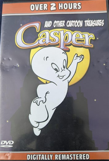Casper Cartoon Collection DVD – Over 2 Hours – Digitally Remastered – Classic Family Animation - Etsy