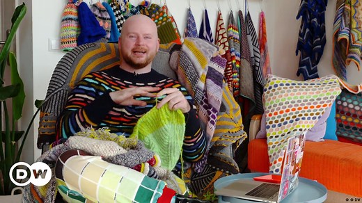 Knitwear designer Stephen West