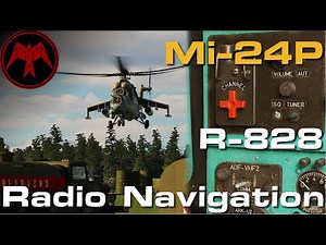 DCS Mi-24P Hind R-828 ADF Navigation Tutorial