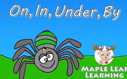 介词英语歌曲 on in under by一首轻松搞定常见介词的用法