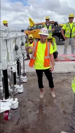 Minnich A-3SC Drill Demo with Kiewit | Safety & Training at Orlando Intl Airport