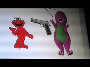 Elmo vs Barney
