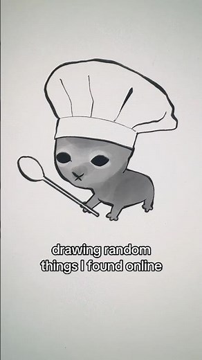 Drawing random things I find online: