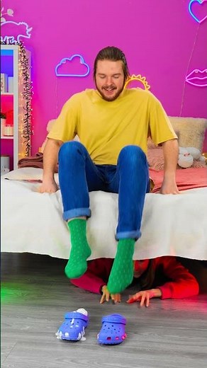 THE SLIME MONSTER STRIKES BACK! 😂| Hilarious Prank on My Boyfriend #Shorts