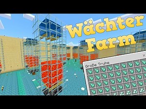 Wie baut man eine Wächterfarm in Minecraft | Minecraft Bedrock Guide | LarsLP