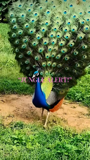 🦚“Aggressive Peacock in the Jungle 😱 |#shorts#peacock#trending