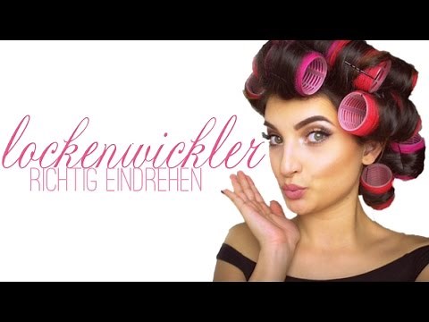 Lockenwickler richtig eindrehen