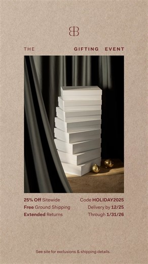 25% OFF FREE SHIPPING___Hurry to shop The Gifting Event, with sitewide savings and guaranteed delivery by 12/25. Treat your loved ones to luxuries made specially for them—with the finest 100% organic cotton sheets, blankets, duvets, and so much more. Save now with HOLIDAY2025. See site for exclusions and shipping details. | Boll & Branch
