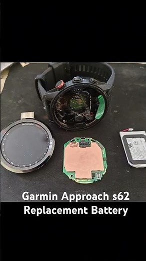 #servicegarmin #garmingolf Garmin Approach Replacement Battery #smartgolf #smartwatch #repairgarmin
