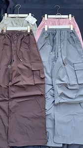 High quality baggy draw string cargo pants collection 🤍 🛒 SHOPEE: https://s.shopee.ph/8AQN6Bm0zF | Super Deals