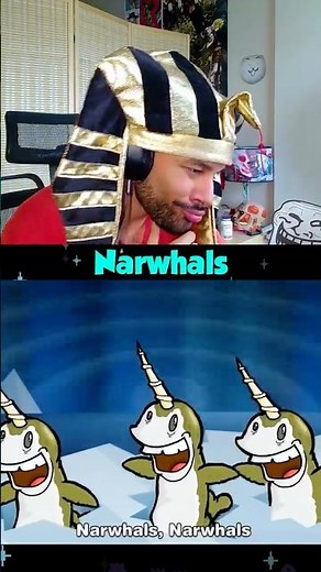 Bro did "Narwhals Narwhals Swimming In The Ocean!" 💀