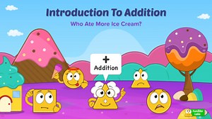 Introduction to Addition : Math Story Video 12 for Kids Aged 3 to 6