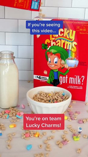 Welcome to team Lucky Charms! 💚 Let’s beat team @cinnamontoastcrunchreal, @cheerios, Cocoa Puffs & Trix!