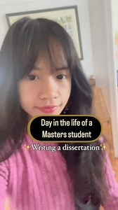 Writing a Master’s dissertation or thesis can be daunting. MA International Relations student Asry shares a typical day of balancing being productive and motivated but also finding the time to unwind 📚 🏊‍♀️ Can you relate? #UniversityofBirmingham #StudentLife #UniversityLife #Postgraduate | University of Birmingham