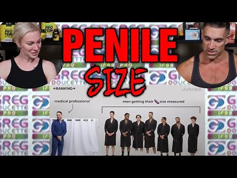 Men Getting Their Junk Measured By Professional