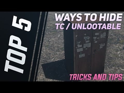 Rust Top 5 Hidden/ Unlootable TC Tips and Tricks